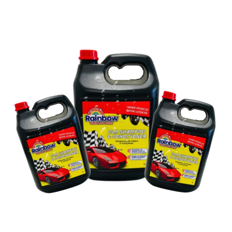 Rainbow Car Shampoo & Conditioner – spotless shine